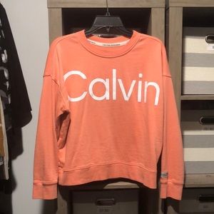 Coral Calvin Klein Crewneck